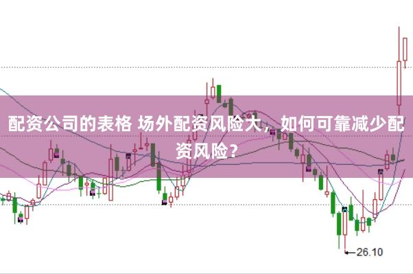 配资公司的表格 场外配资风险大，如何可靠减少配资风险？